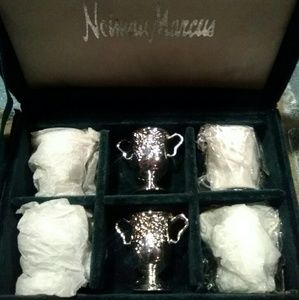 Neiman Marcus Silver name card holders